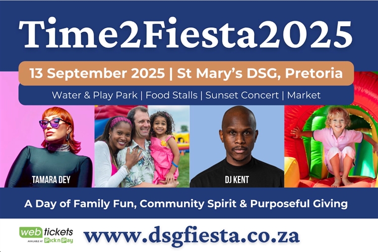 2025 St Marys DSG Pretoria Proudly presents: Time 2  Fiesta